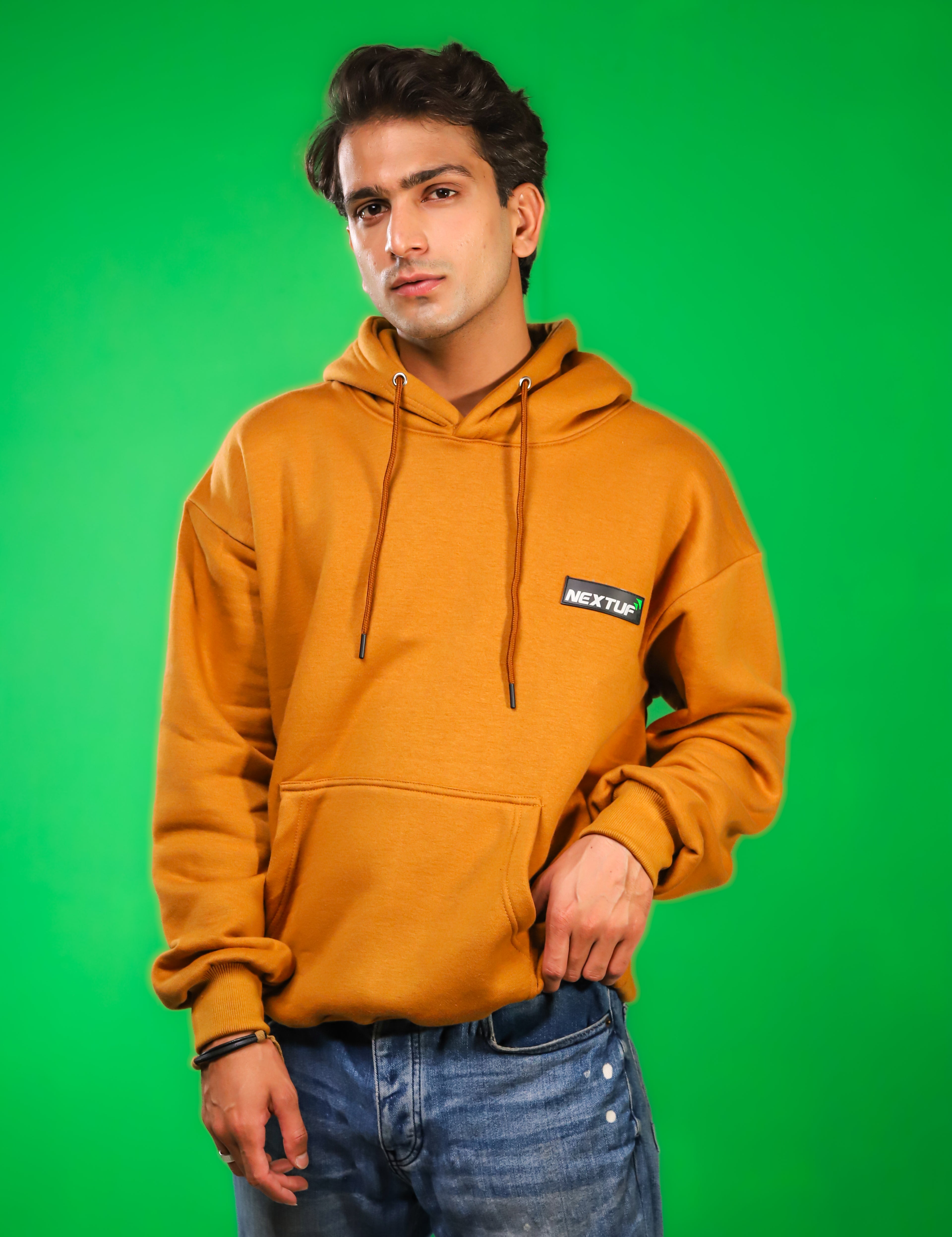 Relaxed Pop-over Hoodie
