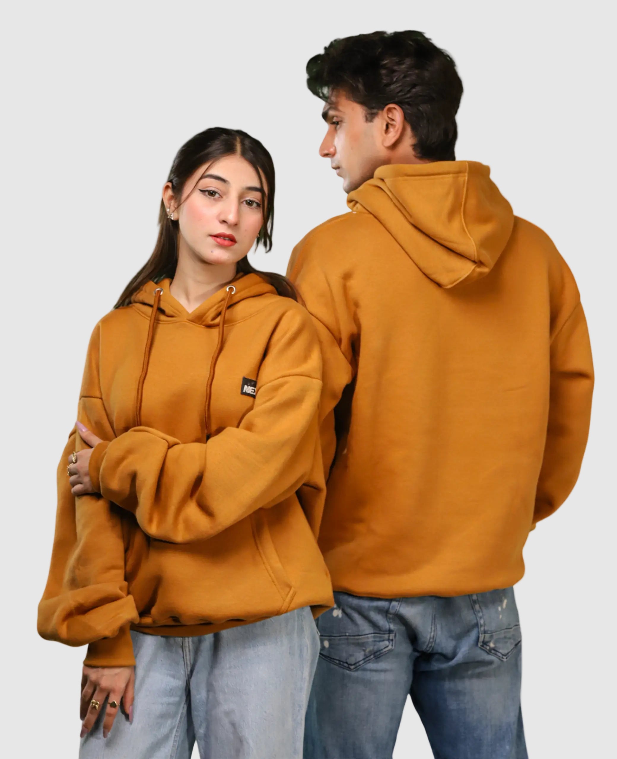 Relaxed Pop-over Hoodie