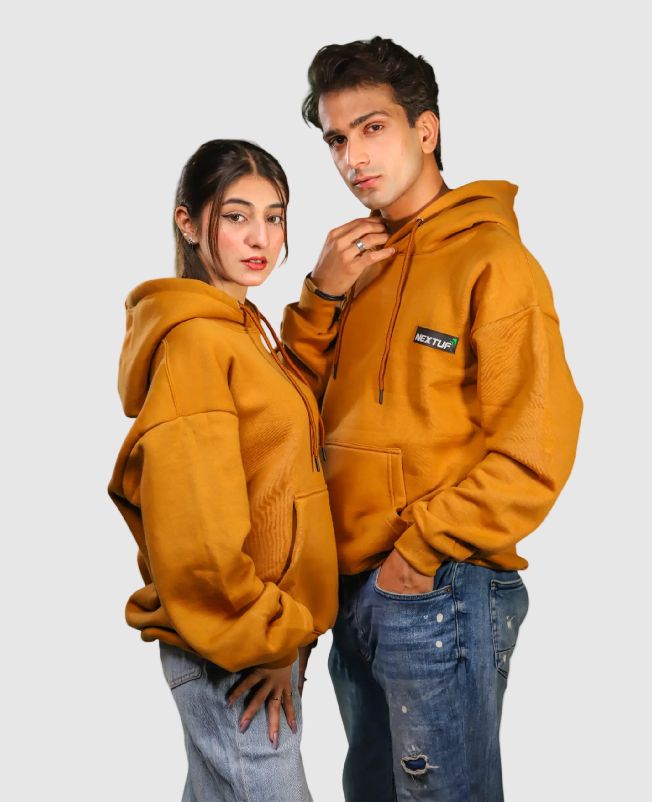 Relaxed Pop-over Hoodie