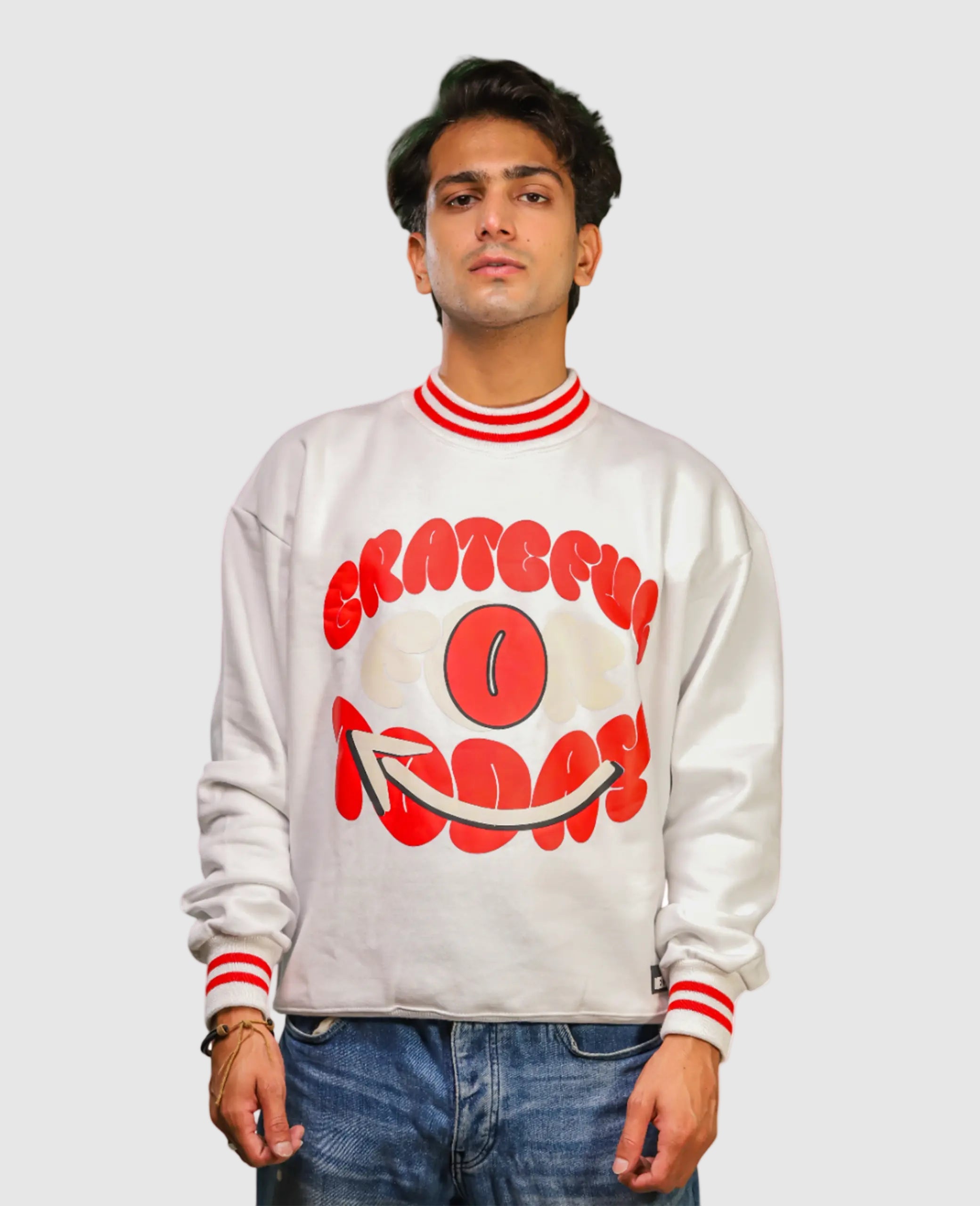 Heavyweight Grateful-Today Sweatshirt