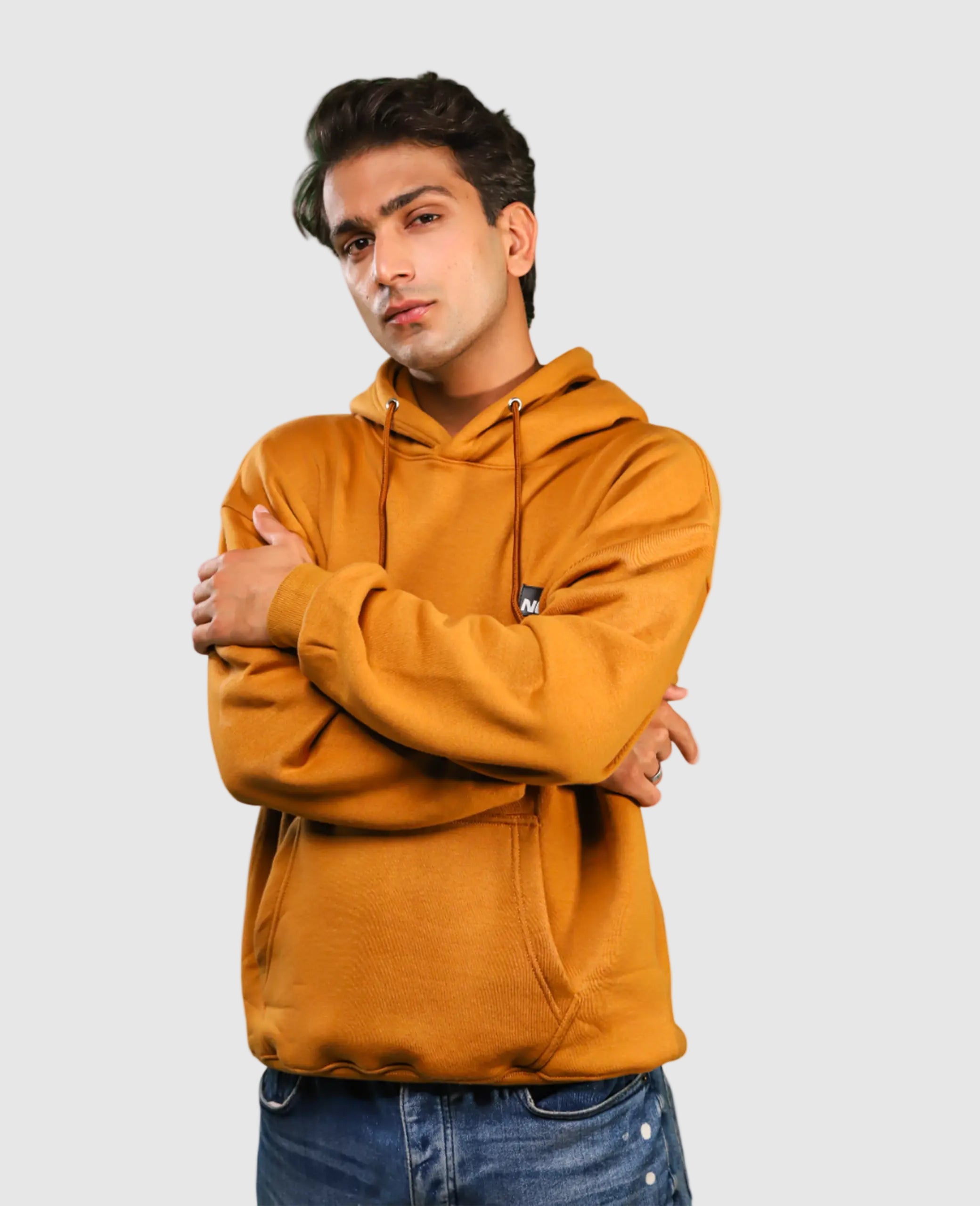 Relaxed Pop-over Hoodie