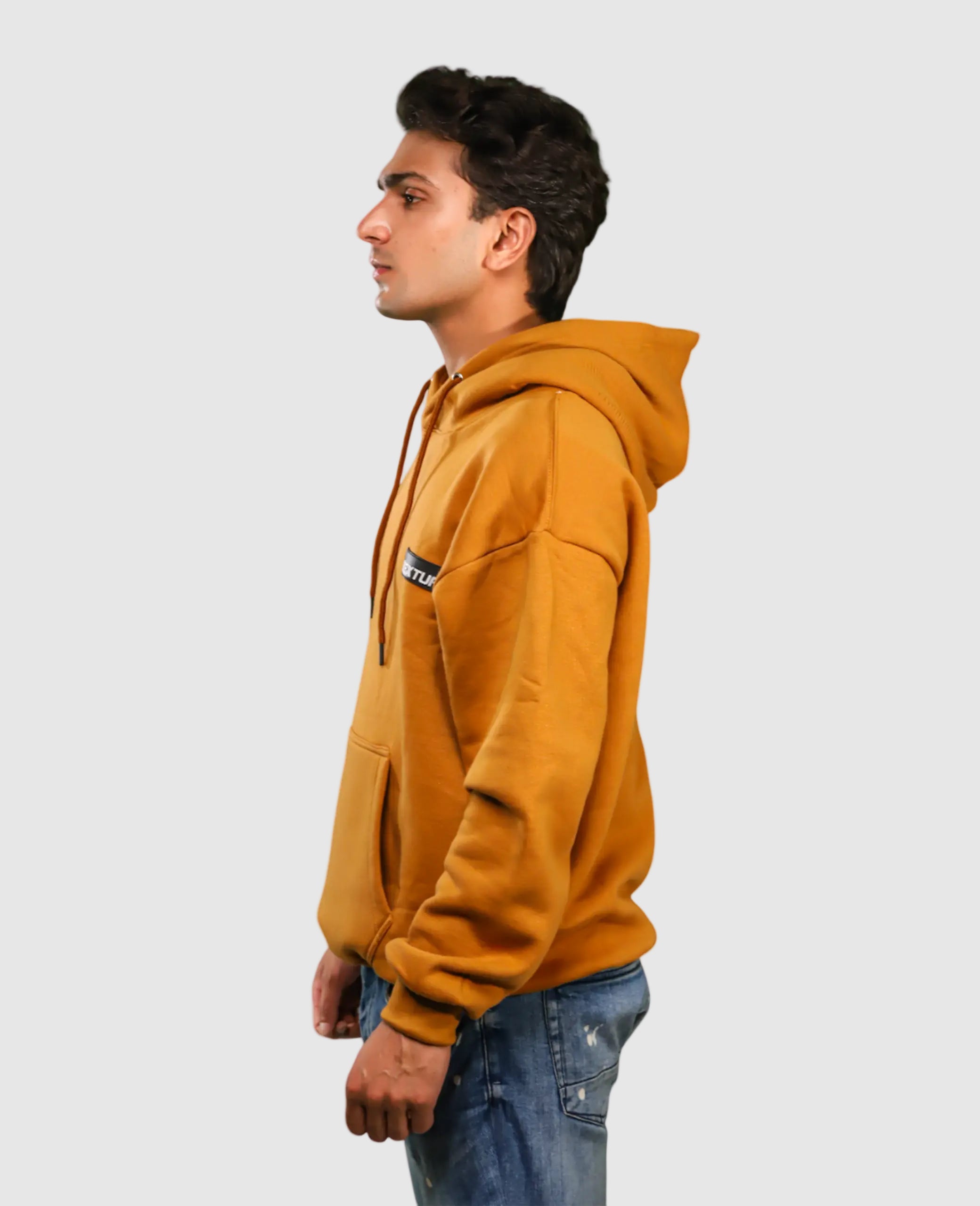 Relaxed Pop-over Hoodie