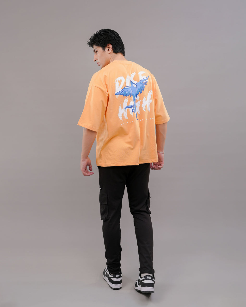 Rise High - Motivational Backprint Tee