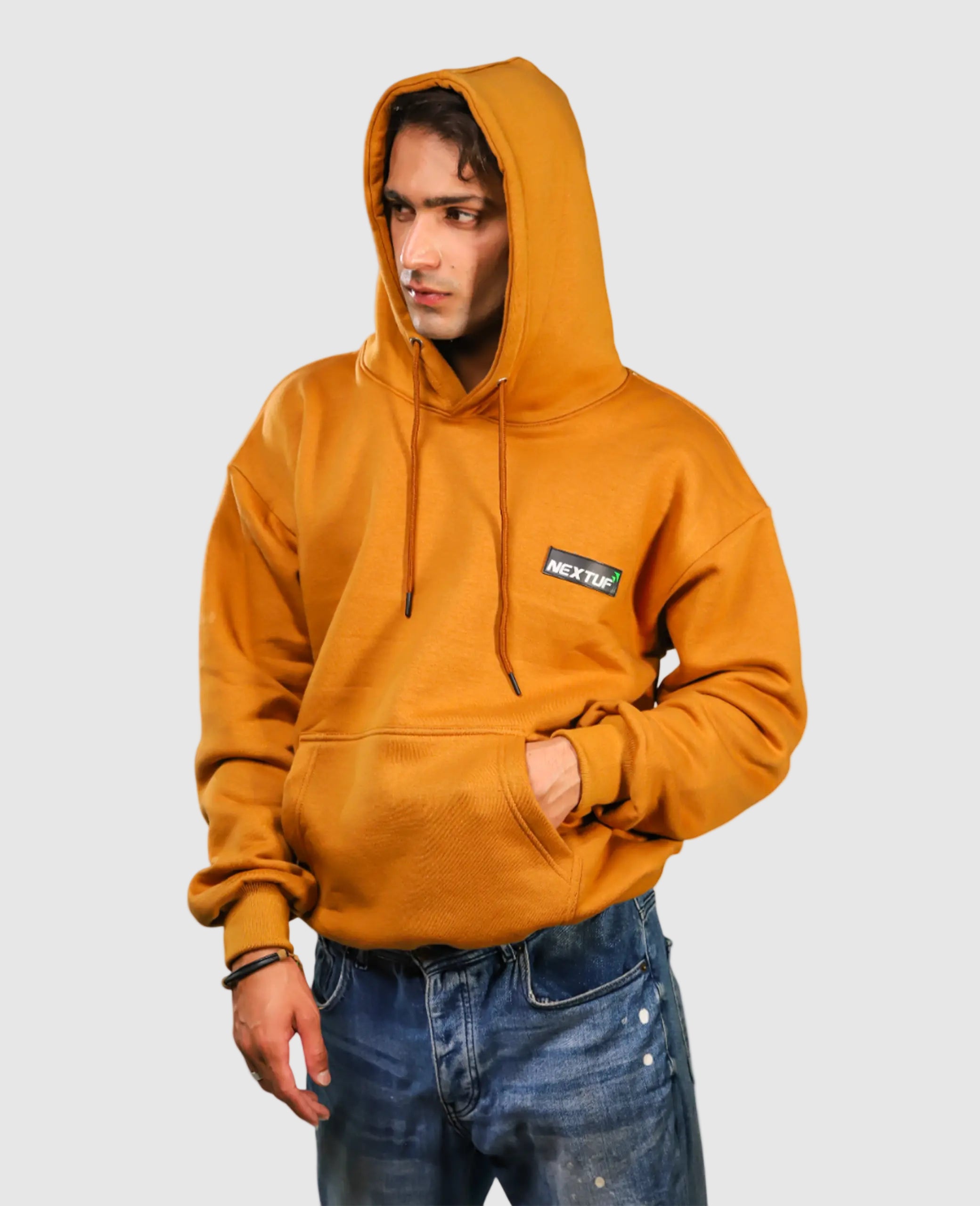 Relaxed Pop-over Hoodie