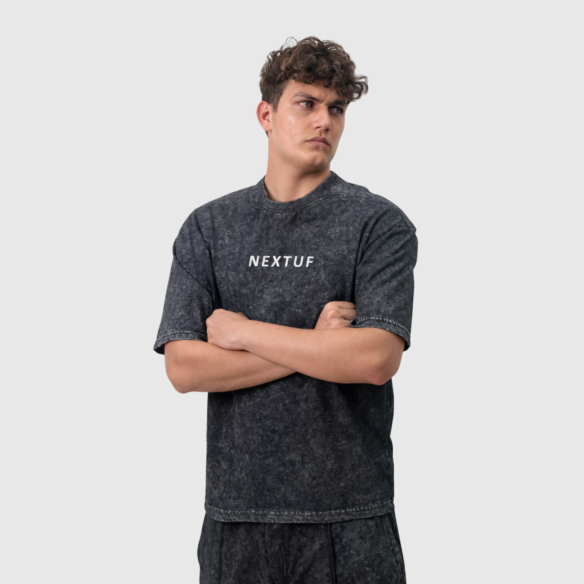 Stone Wash Oversized Tee