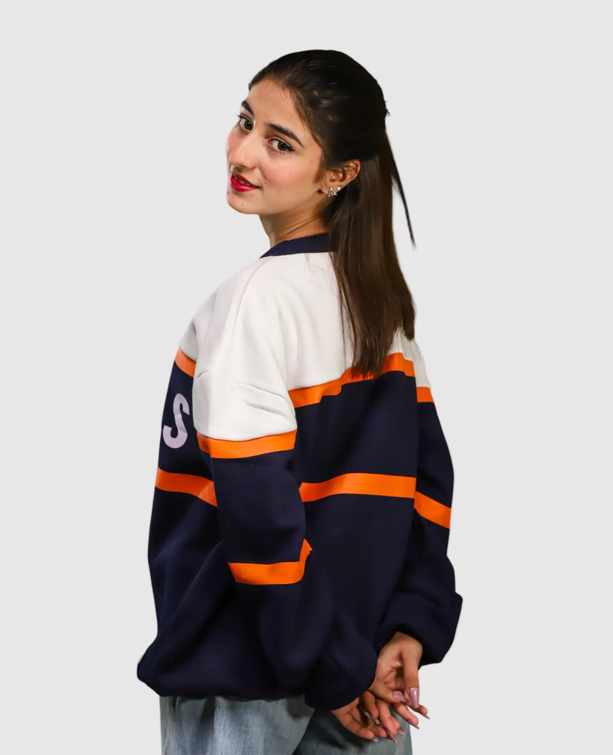 Heavyweight Bengals-Pattern Sweatshirt