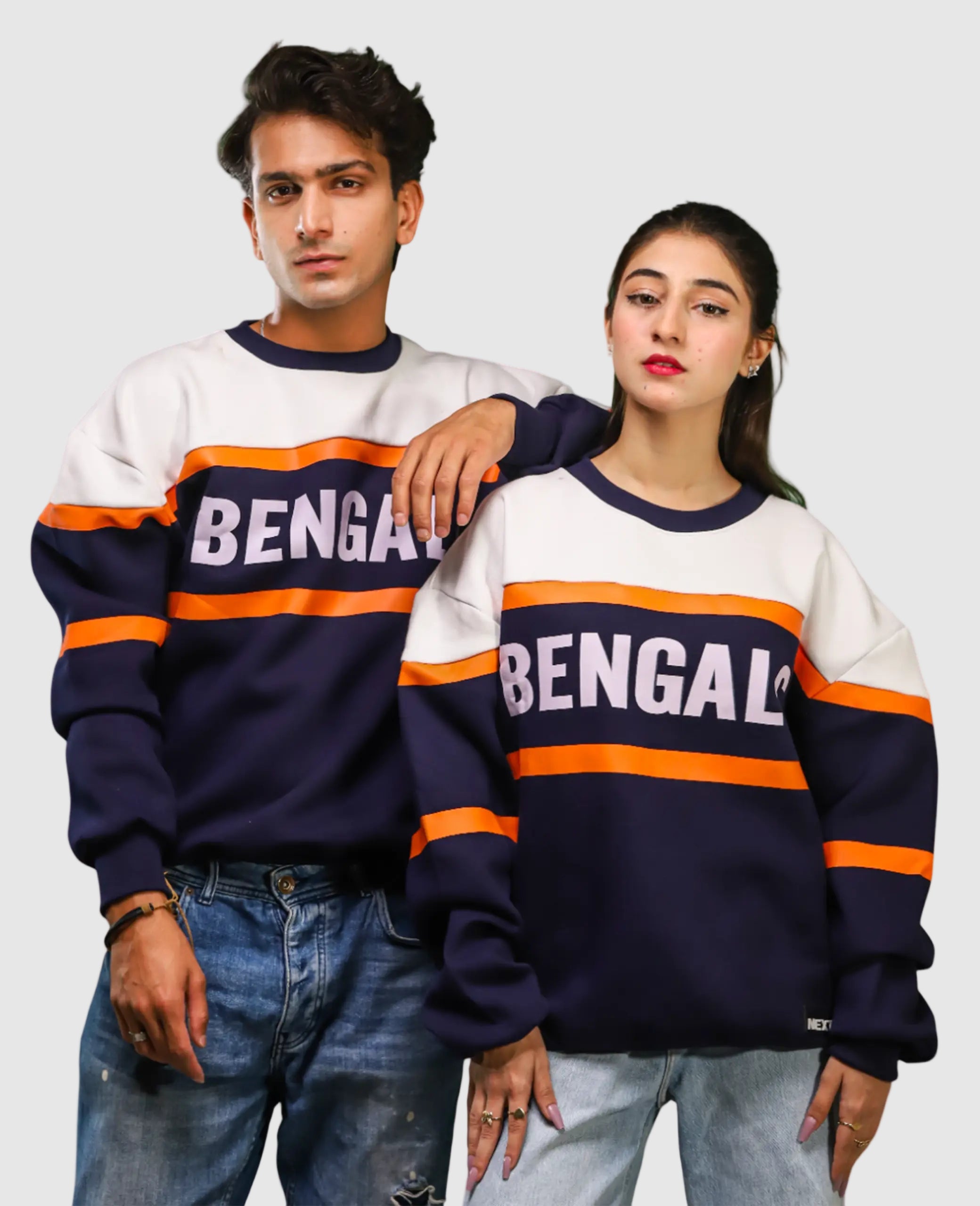 Heavyweight Bengals-Pattern Sweatshirt