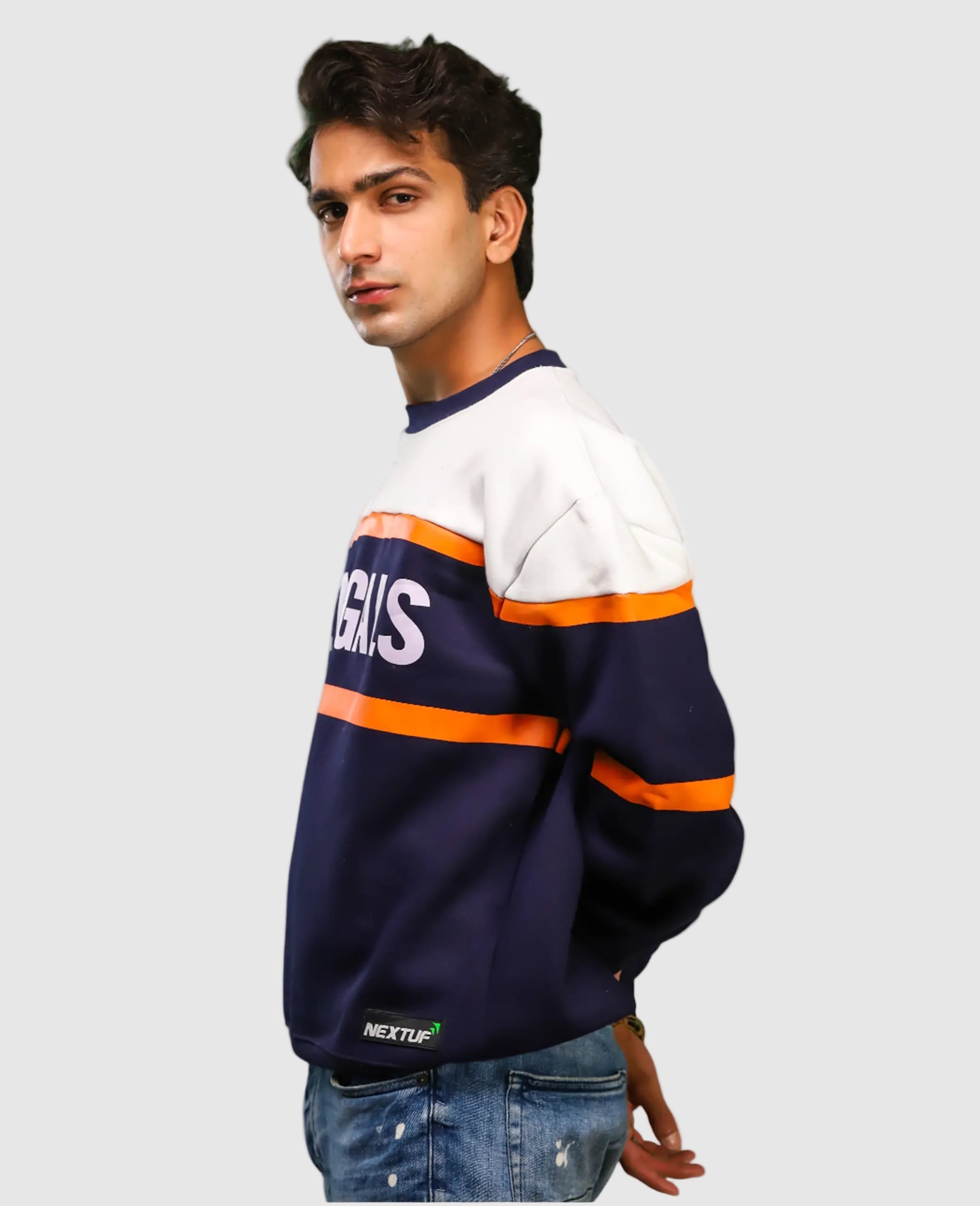 Heavyweight Bengals-Pattern Sweatshirt