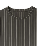 Onyx Stripe Slim-Fit Tee