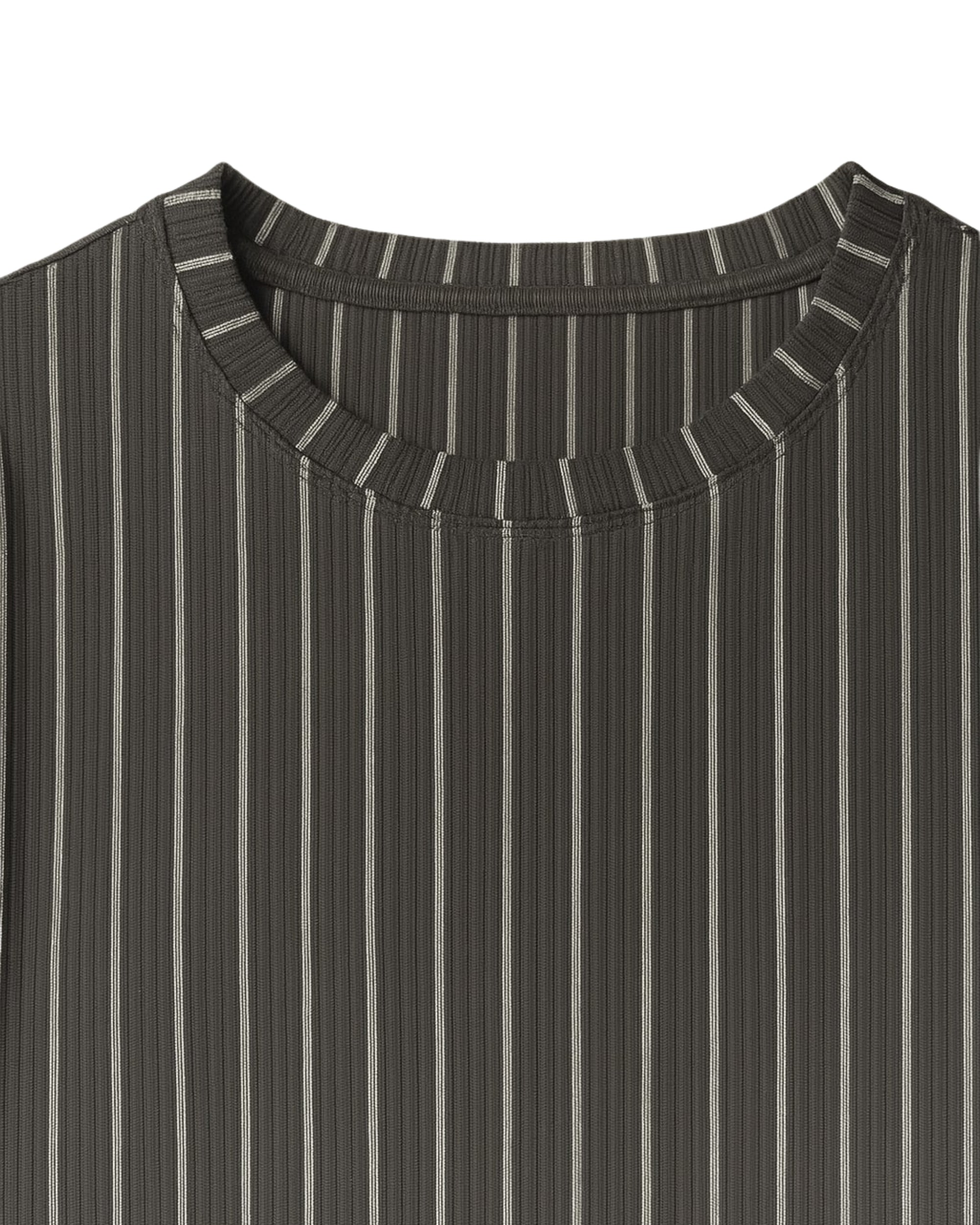 Onyx Stripe Slim-Fit Tee