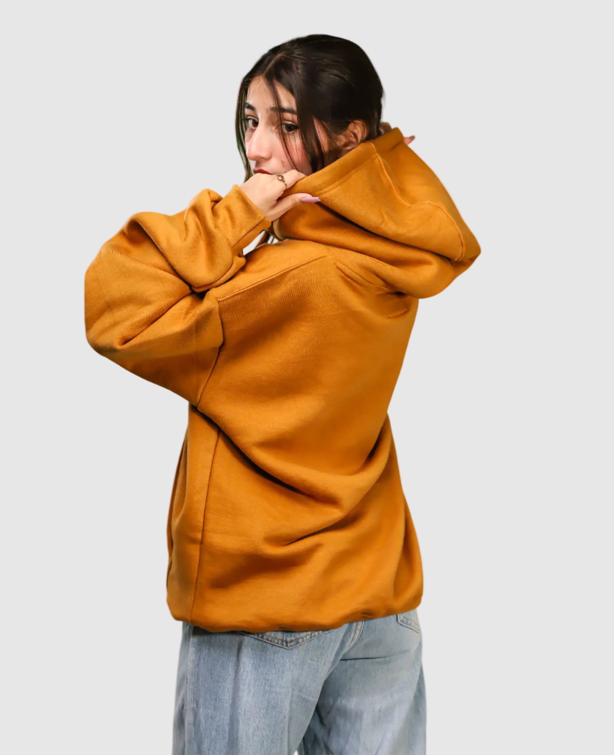 Relaxed Pop-over Hoodie