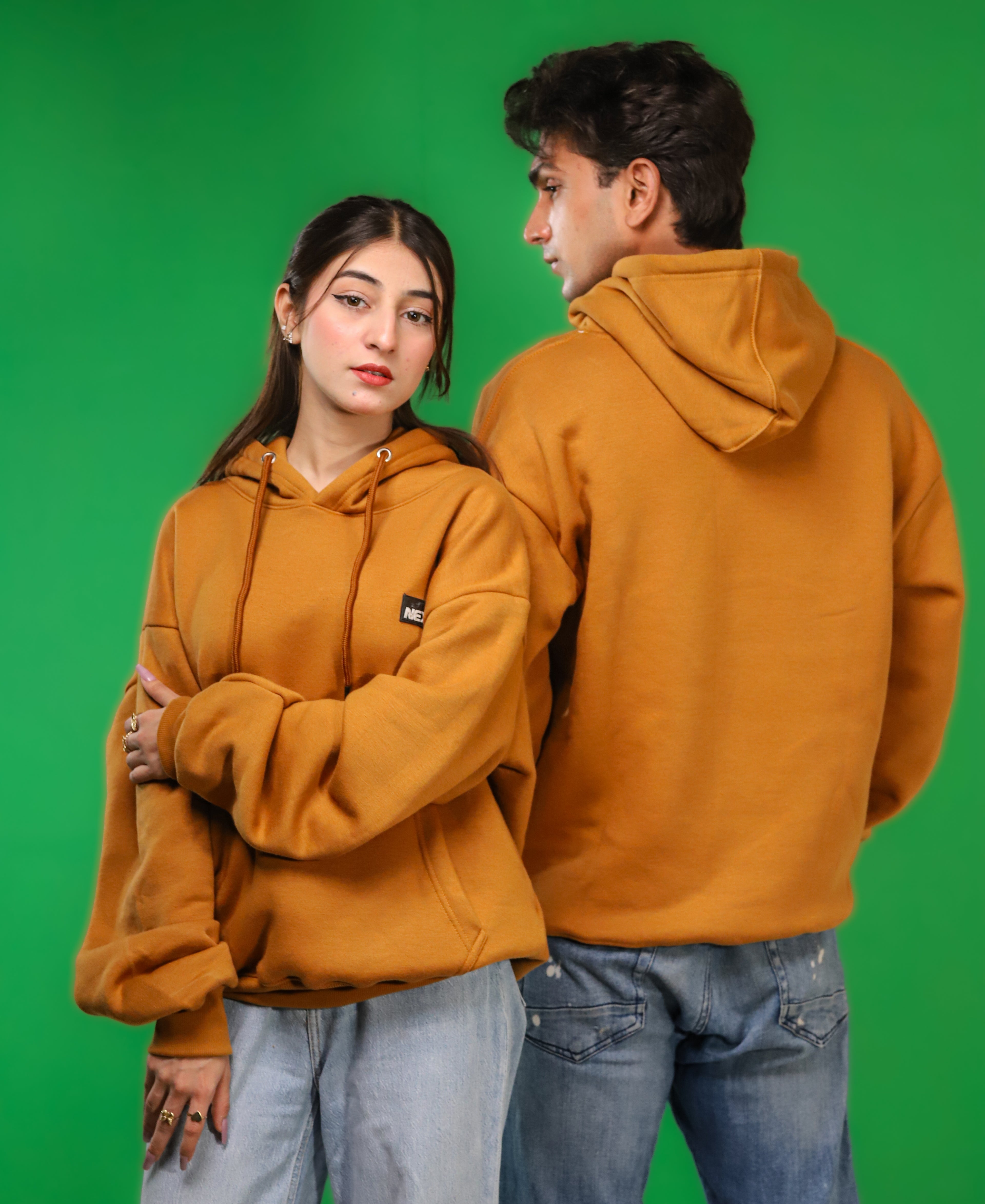 Relaxed Pop-over Hoodie