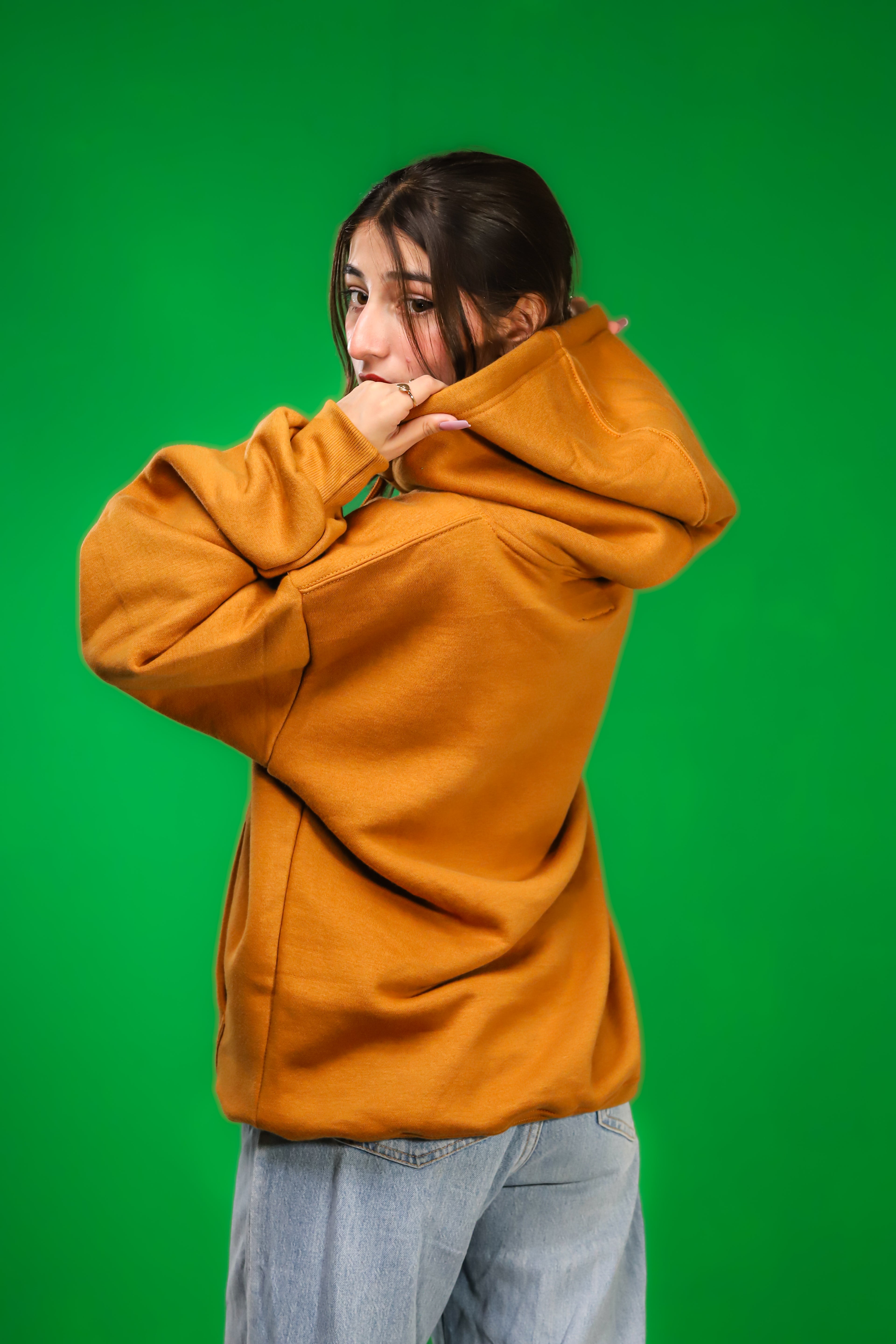 Relaxed Pop-over Hoodie