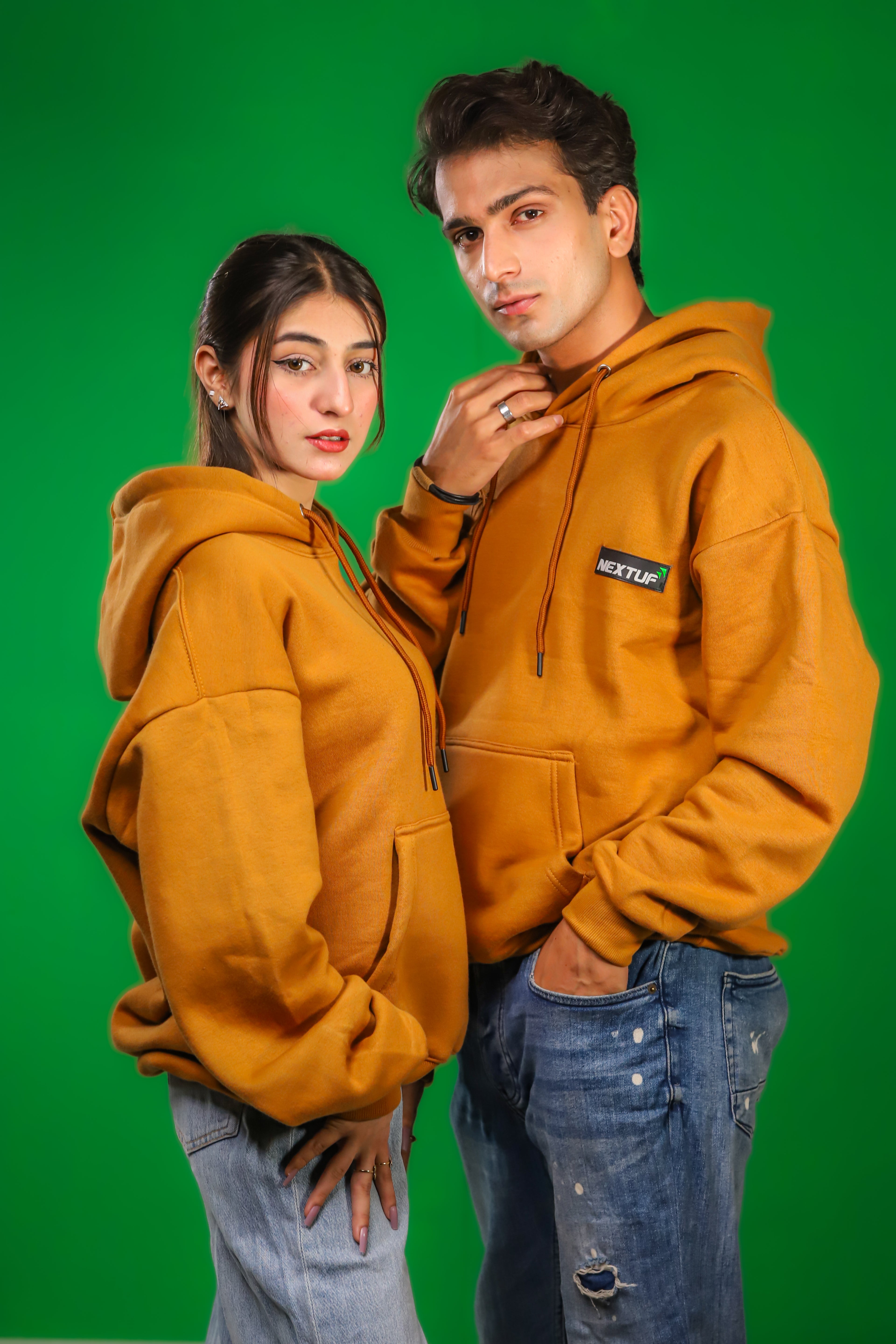 Relaxed Pop-over Hoodie