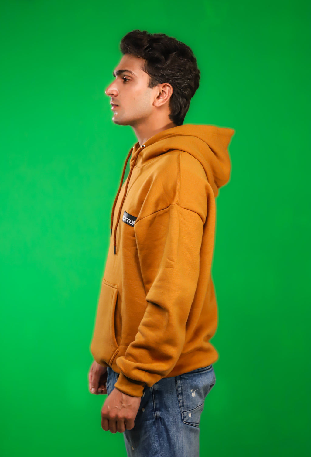Relaxed Pop-over Hoodie