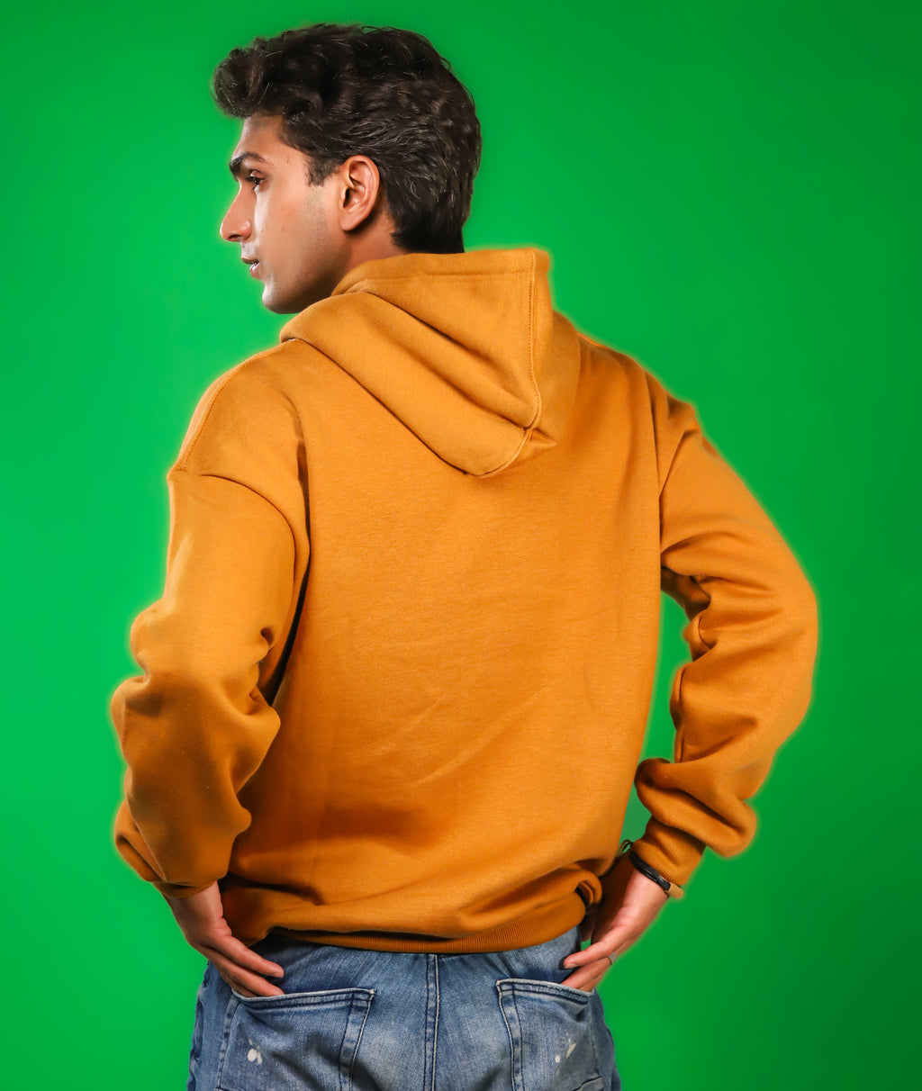 Relaxed Pop-over Hoodie