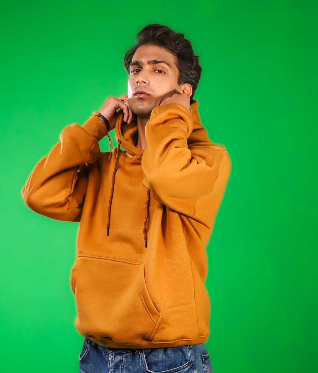 Relaxed Pop-over Hoodie
