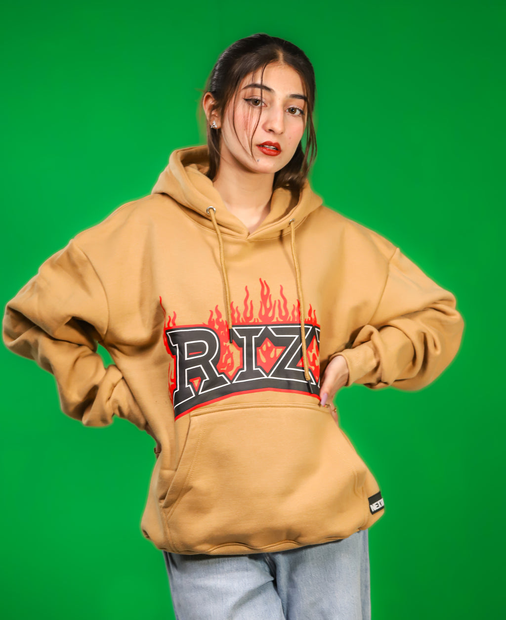 Rizzed-Up Oversized Hoodie