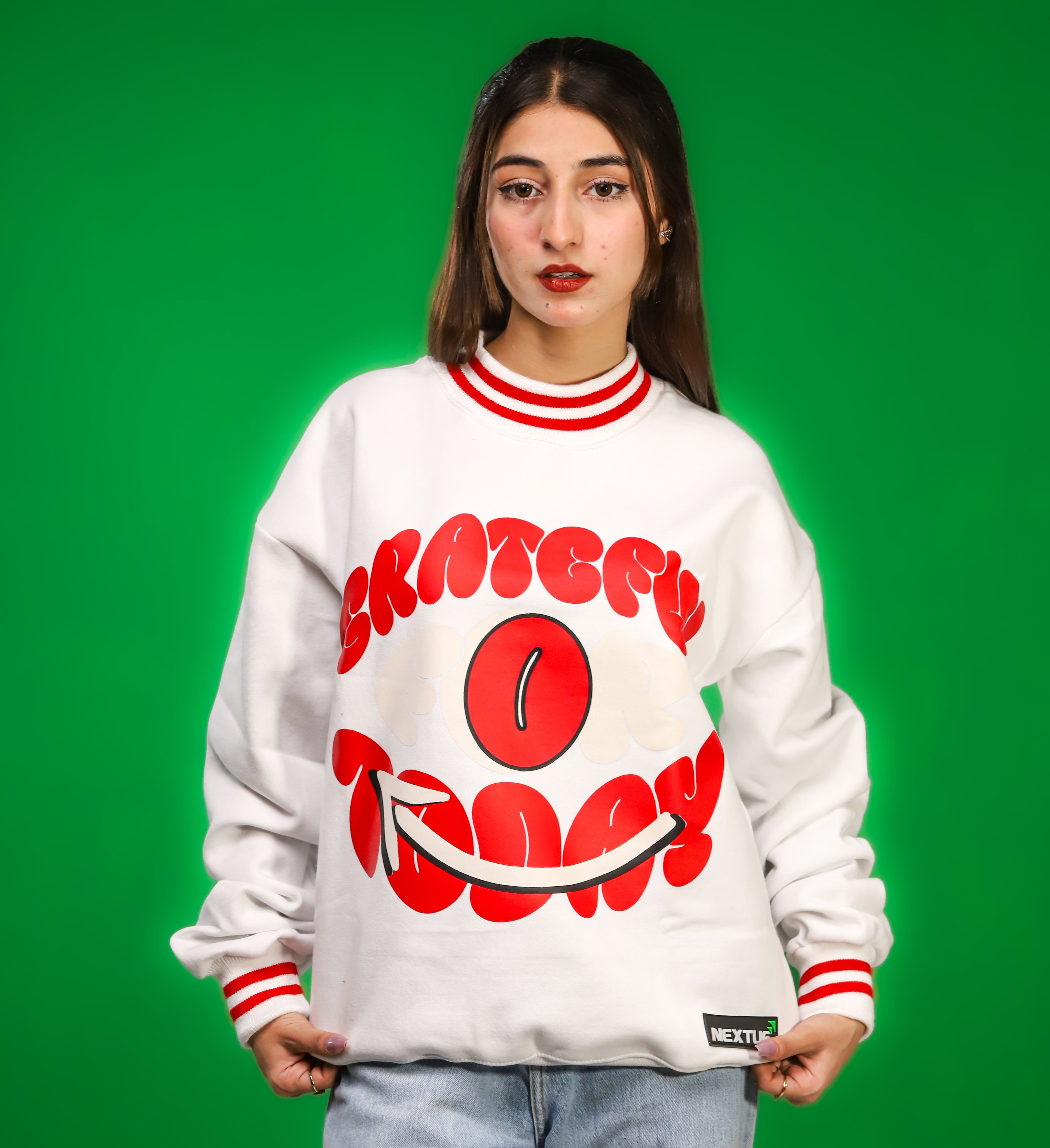 Heavyweight Grateful-Today Sweatshirt