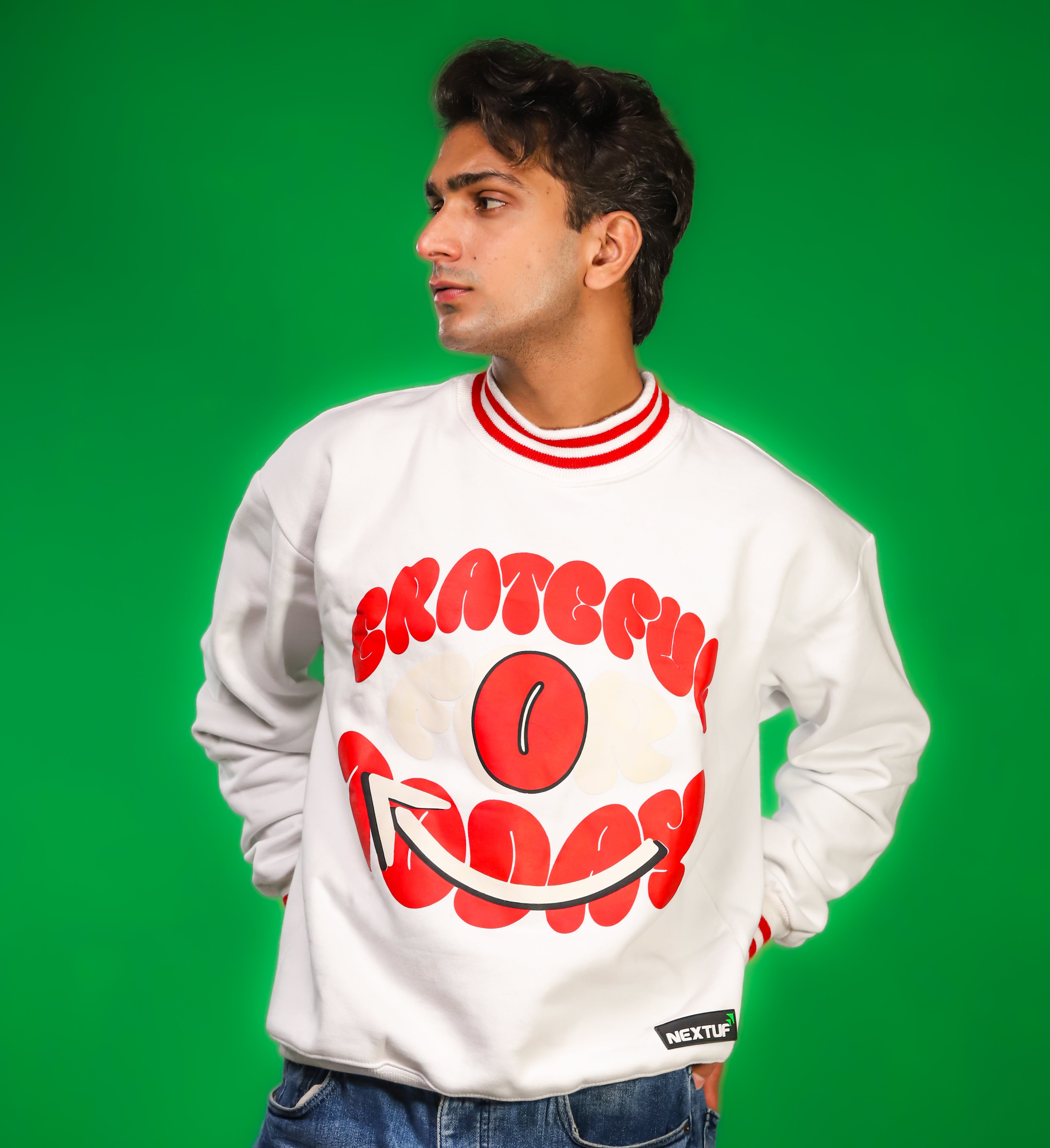 Heavyweight Grateful-Today Sweatshirt