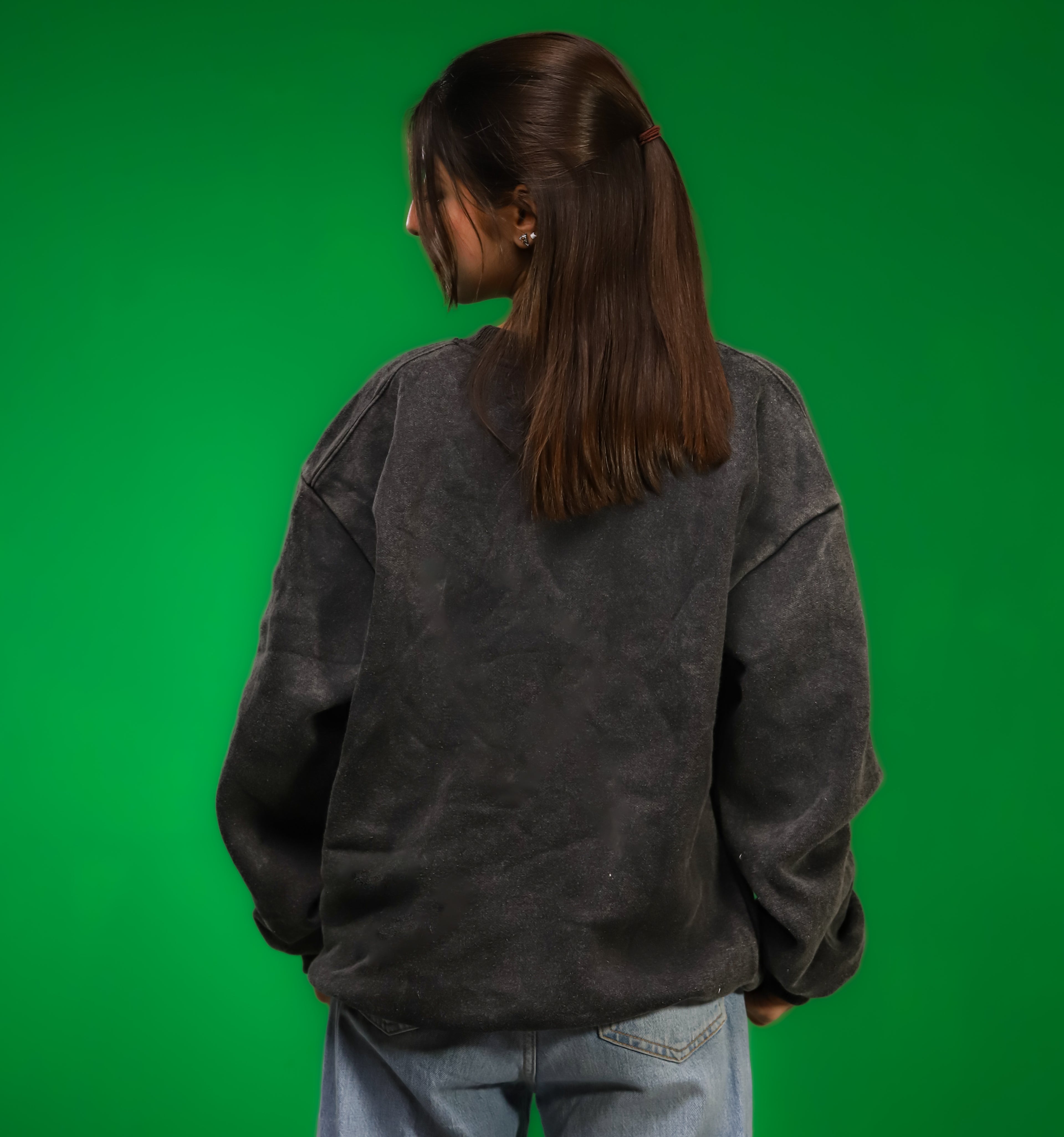 Heavyweight Acid-Wash Sweatshirt