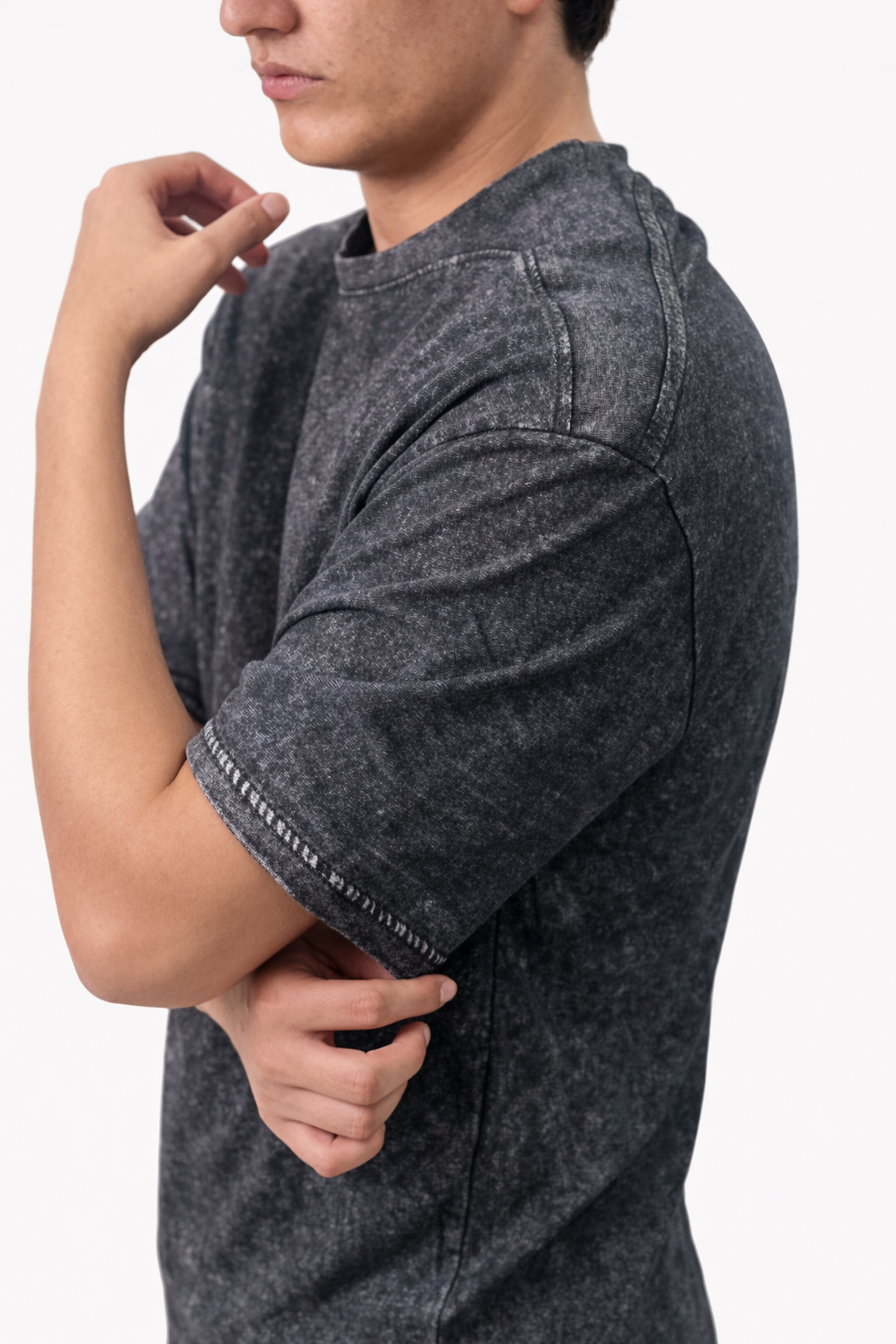 Stone Wash Oversized Tee