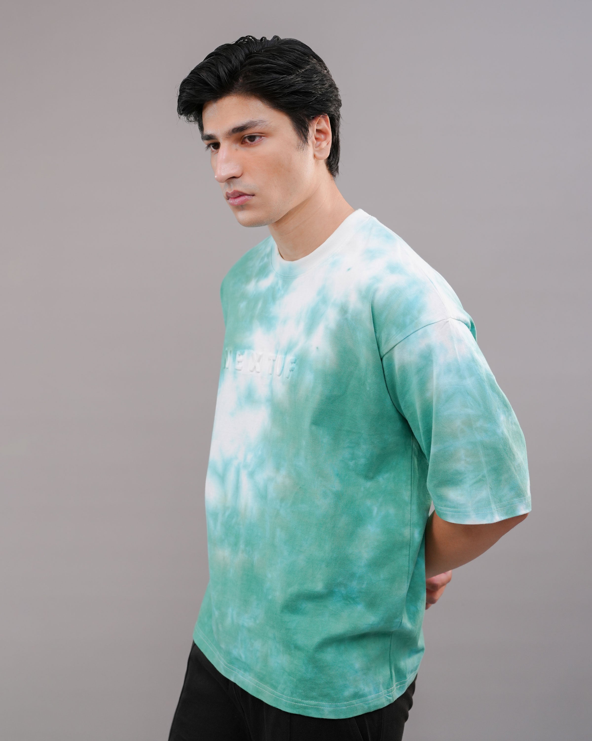 Cloud Fade - Tie-Dye Oversized Tee