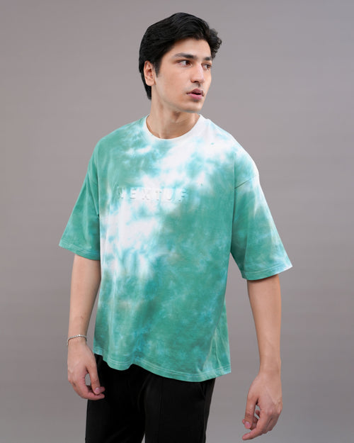 Cloud Fade - Tie-Dye Oversized Tee