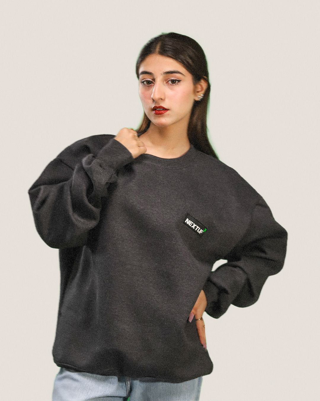 Adventure Oversize Sweatshirt Fleece Nextuf.Store 