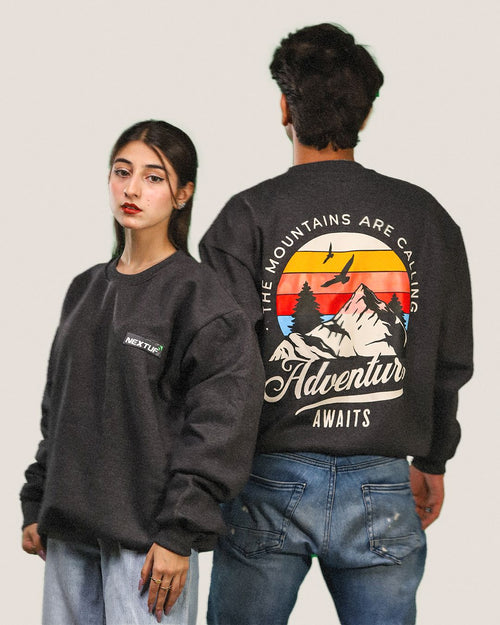 Adventure Oversize Sweatshirt Fleece Nextuf.Store 