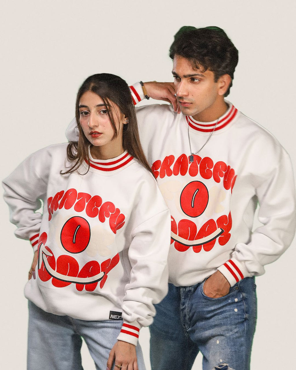 Heavyweight Grateful-Today Sweatshirt Fleece Nextuf.Store Red s 