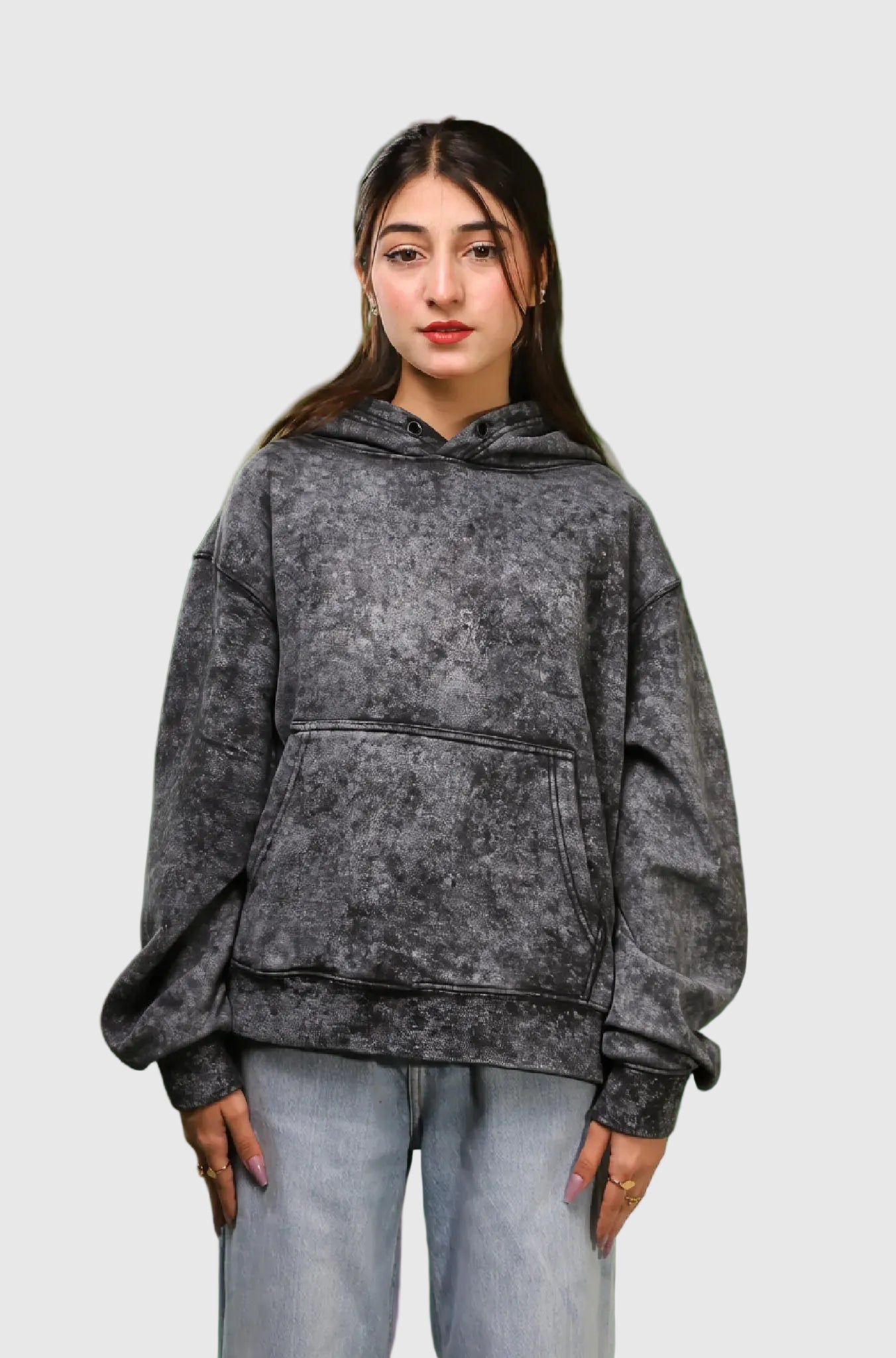 Heavyweight Stone-Washed Hoodie
