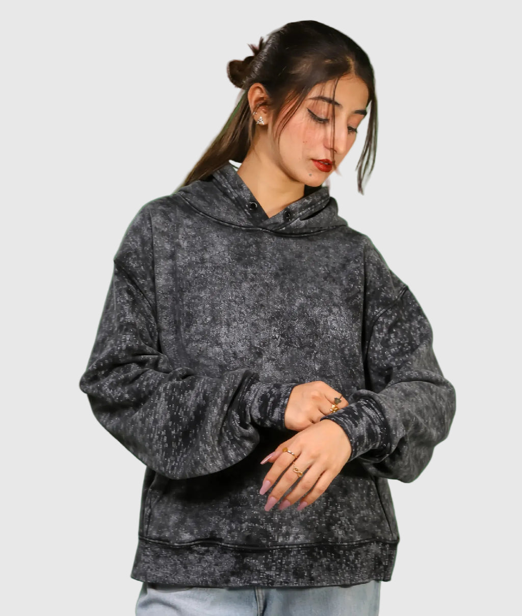 Heavyweight Stone-Washed Hoodie