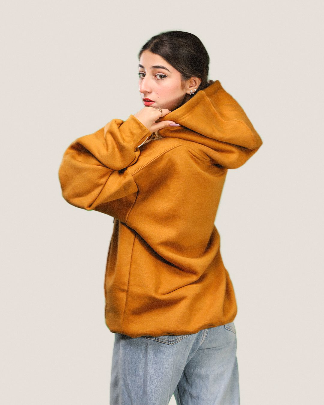 Relaxed Pop-over Hoodie Fleece Nextuf.Store 
