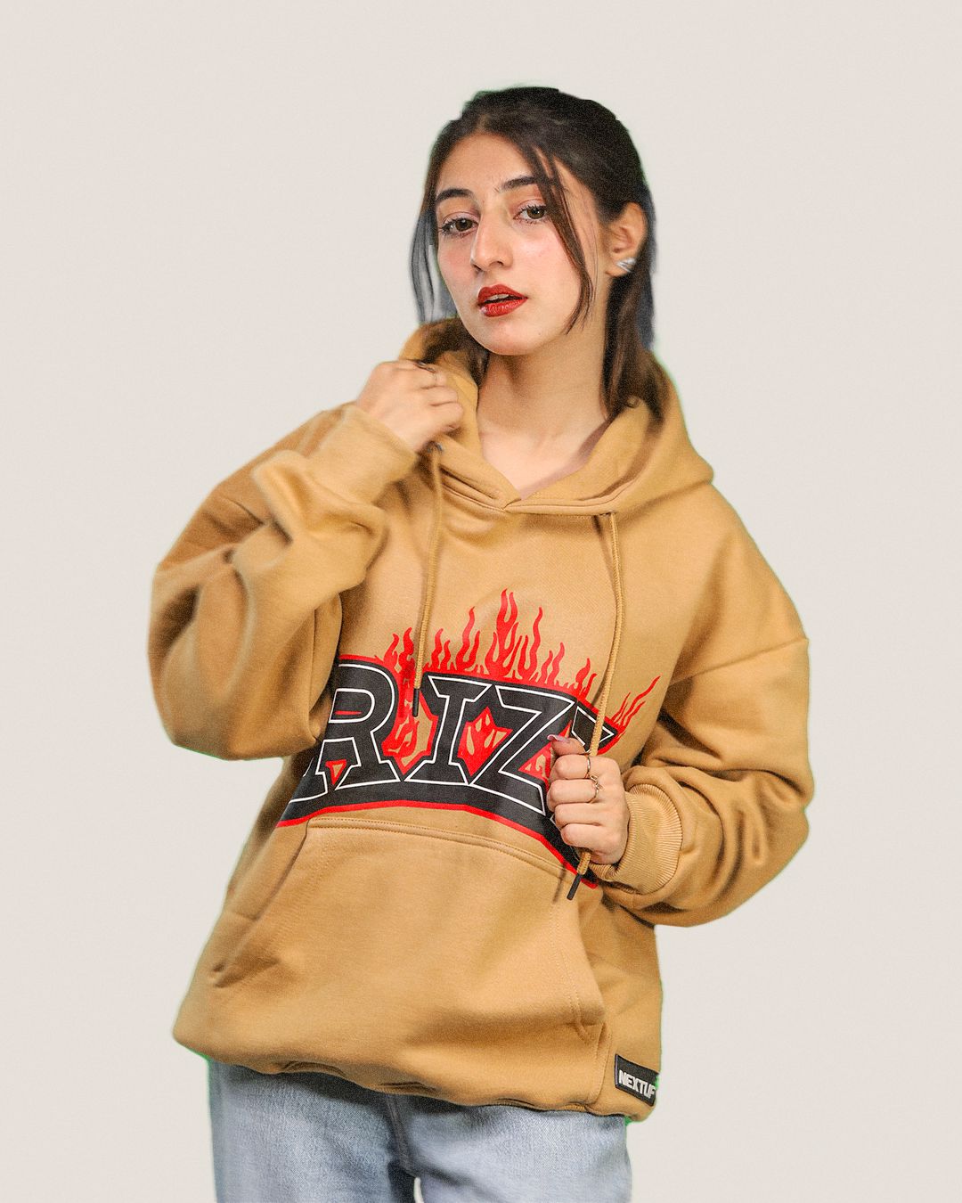 Rizzed-Up Oversized Hoodie Fleece Nextuf.Store 
